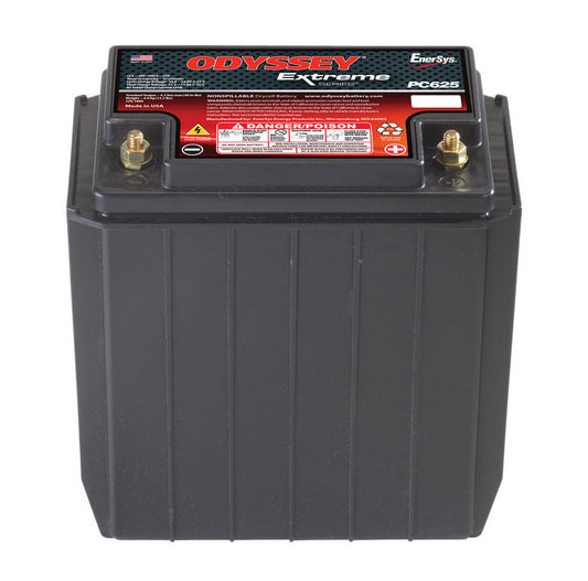 Battery - Extreme Series - AGM - 12V - 330 Cranking amps - Side Post - Threaded Terminals - 6.70 in L x 6.89 in H x 3.90 in W - Each