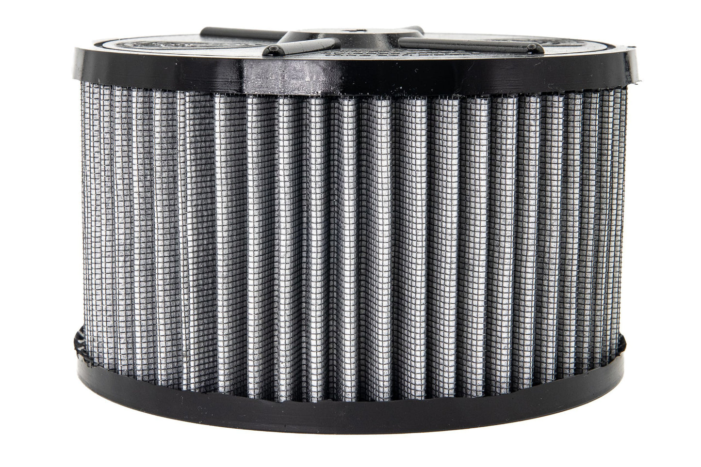 Air Filter Element - Round - Pit Tuning - 6.625 in Diameter - 3.75 in Tall - Paper - Gray - Holley 4150 Flange - Each