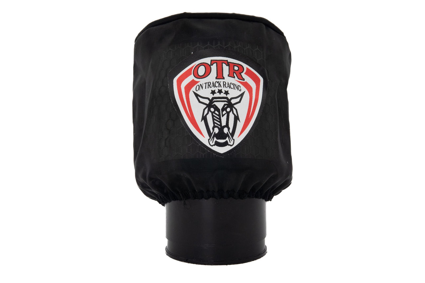 Air Filter Wrap - Round - 4.25 in Diameter - 4 in Tall - OTR Logo - Polyester - Black - Each