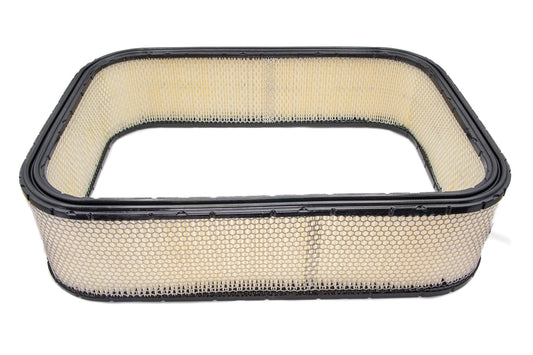 Air Filter Element - Rectangle - 20.3 in L x 14.74 in W - 5.25 in Tall - Paper - White - Sprint Car - Each