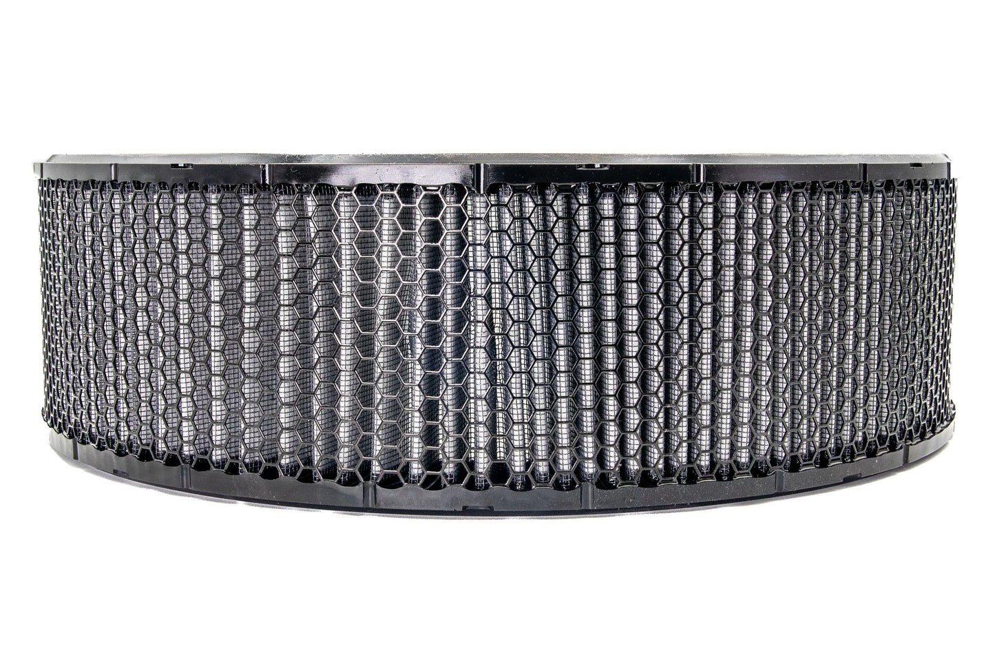 Air Filter Element - Round - 14 in Diameter - 4 in Tall - Wire Mesh Included - Paper - Gray - Universal - Each