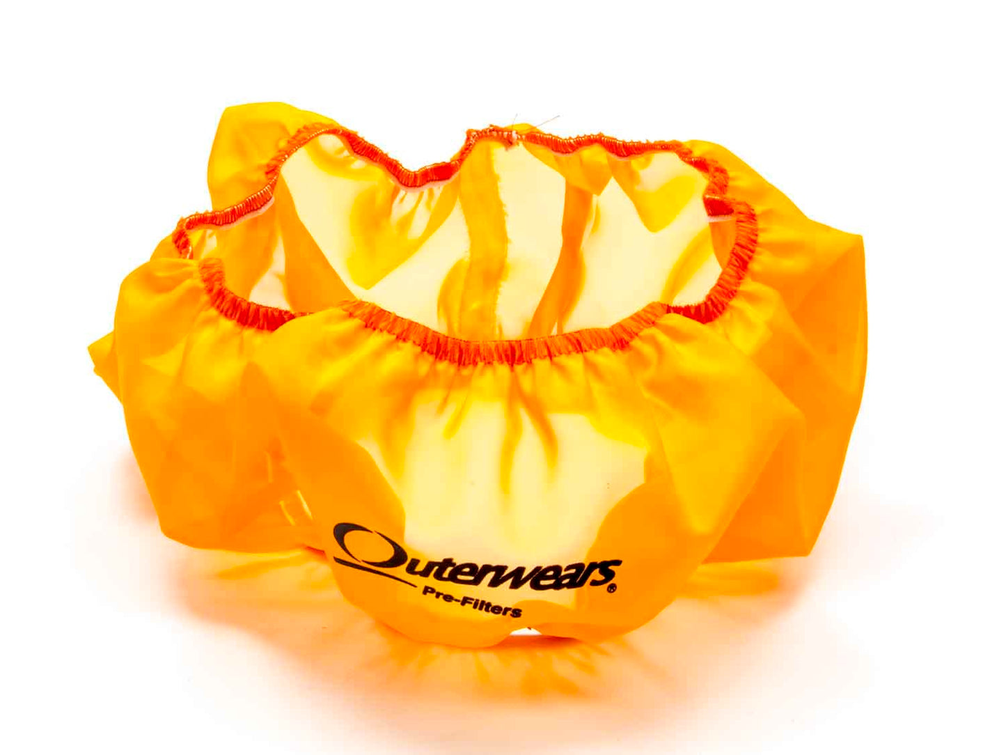 Air Filter Wrap - Pre Filter - Round - 14 in Diameter - 4 in Tall - Outerwears Logo - Polyester - Orange - Each