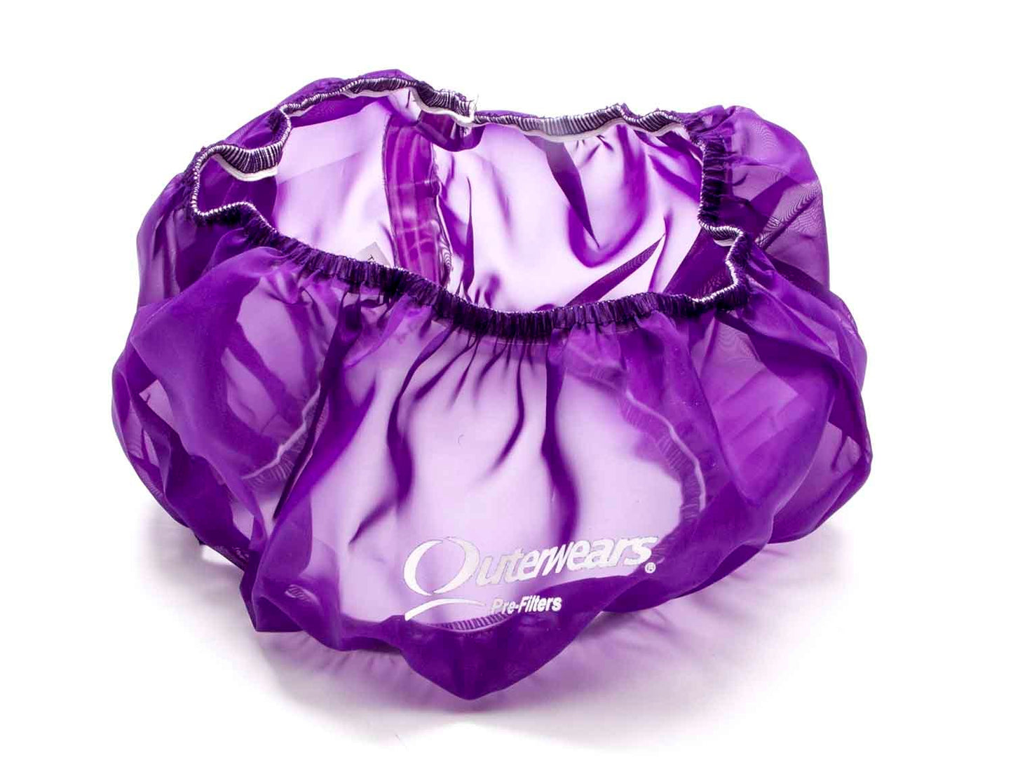 Air Filter Wrap - Pre Filter - Round - 14 in Diameter - 4 in Tall - Outerwears Logo - Polyester - Purple - Each