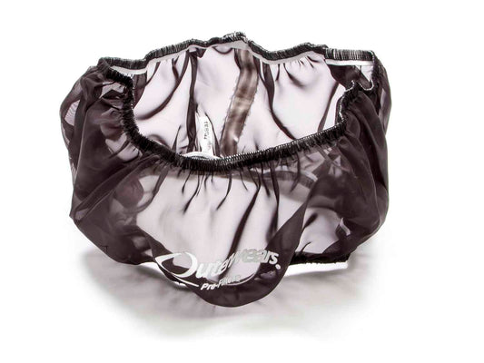 Air Filter Wrap - Pre Filter - Round - 14 in Diameter - 3 in Tall - Outerwears Logo - Polyester - Black - Each