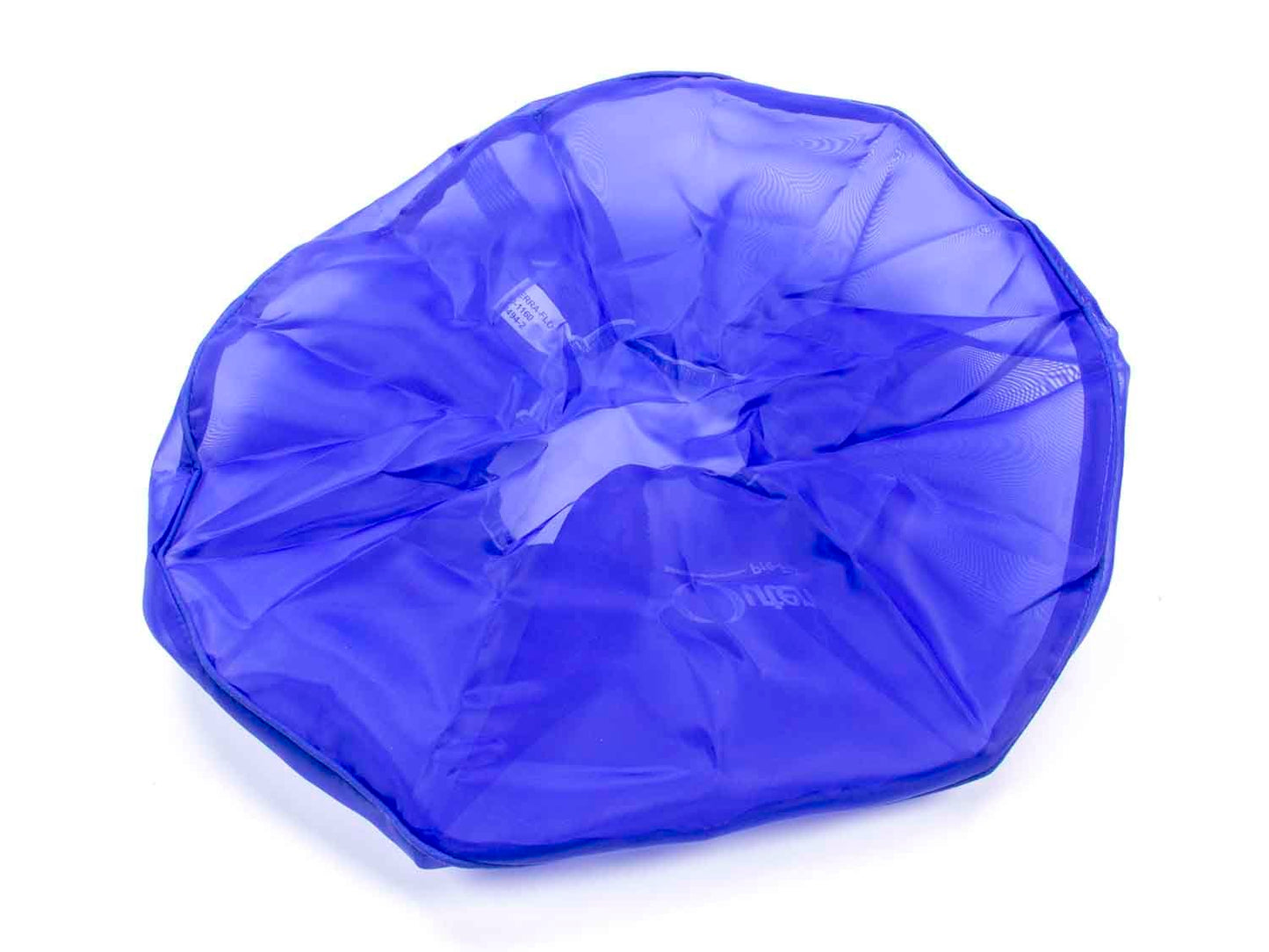 Air Filter Wrap - Pre Filter - Round - 14 in Diameter - 6 in Tall - Top - Outerwears Logo - Polyester - Blue - Each