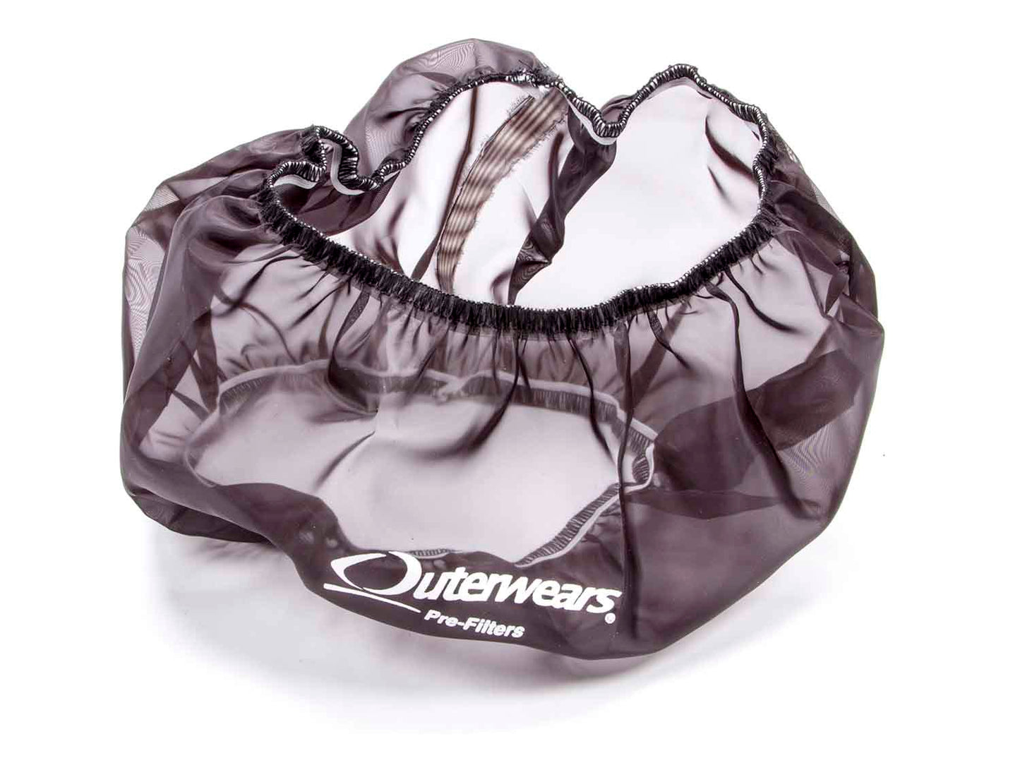 Air Filter Wrap - Pre Filter - Round - 11 in Diameter - 5 in Tall - Outerwears Logo - Polyester - Black - Each