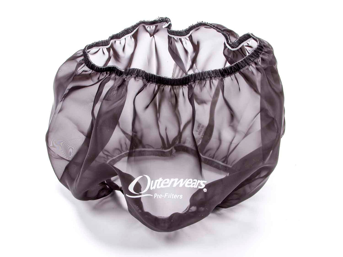 Air Filter Wrap - Pre Filter - Round - 11 in Diameter - 6 in Tall - Outerwears Logo - Polyester - Black - Each