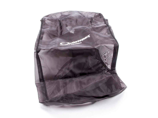 Air Filter Wrap - Pre Filter - Rectangle - 19 in long - 7 in Width - 6 in Tall - Top - Outerwears Logo - Polyester - Black - Each