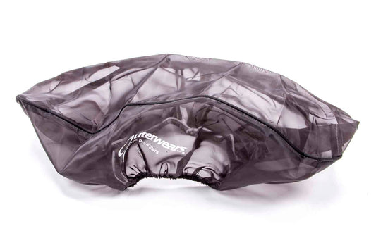Air Filter Wrap - Pre Filter - Rectangle - 17.75 in Long - 7.25 in Width - 4.375 in Tall - Top - Outerwears Logo - Polyester - Black - Each