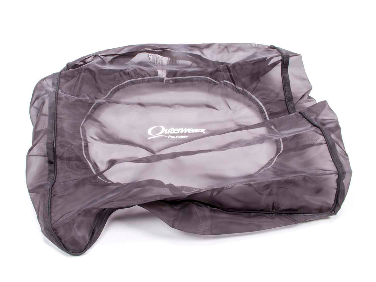 Air Box Wrap - Pre Filter - Rectangle - 19 in Long - 13.75 in Width - 4.125 in Tall - Top - Outerwears Logo - Polyester - Black - Each