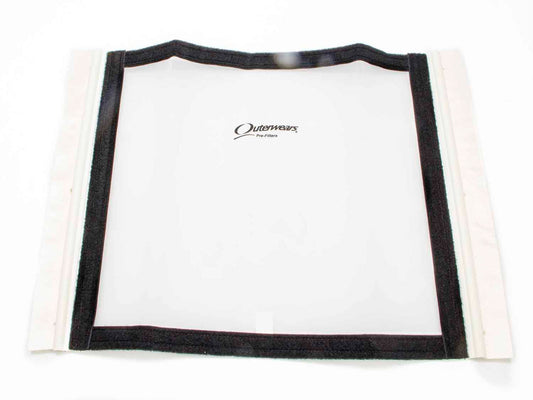 Radiator Screen - Sprint Speed Screen - 18 x 18 in - Frame / Rails - Polyester - White - Kit