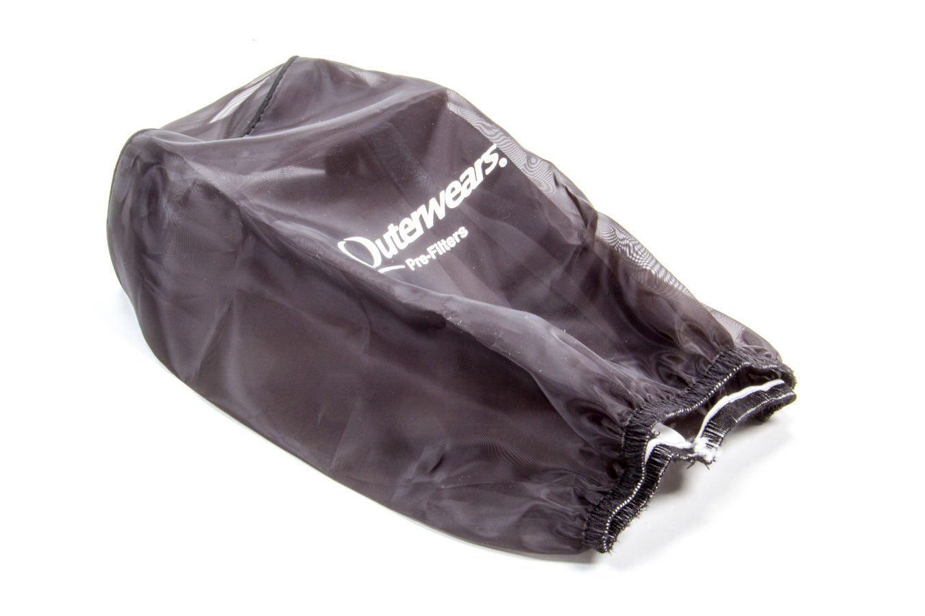 Air Filter Wrap - Pre Filter - 7.5 in OD Base - 5 in OD Top - 7.5 in Tall - Top - Water Repellent - Polyester - Black - Each