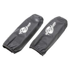 Shock Cover - Shockwears - 19 in Long - 4 in OD - Boning - Elastic Ends - Hook and Loop Closure - Polyester - Black - Pair