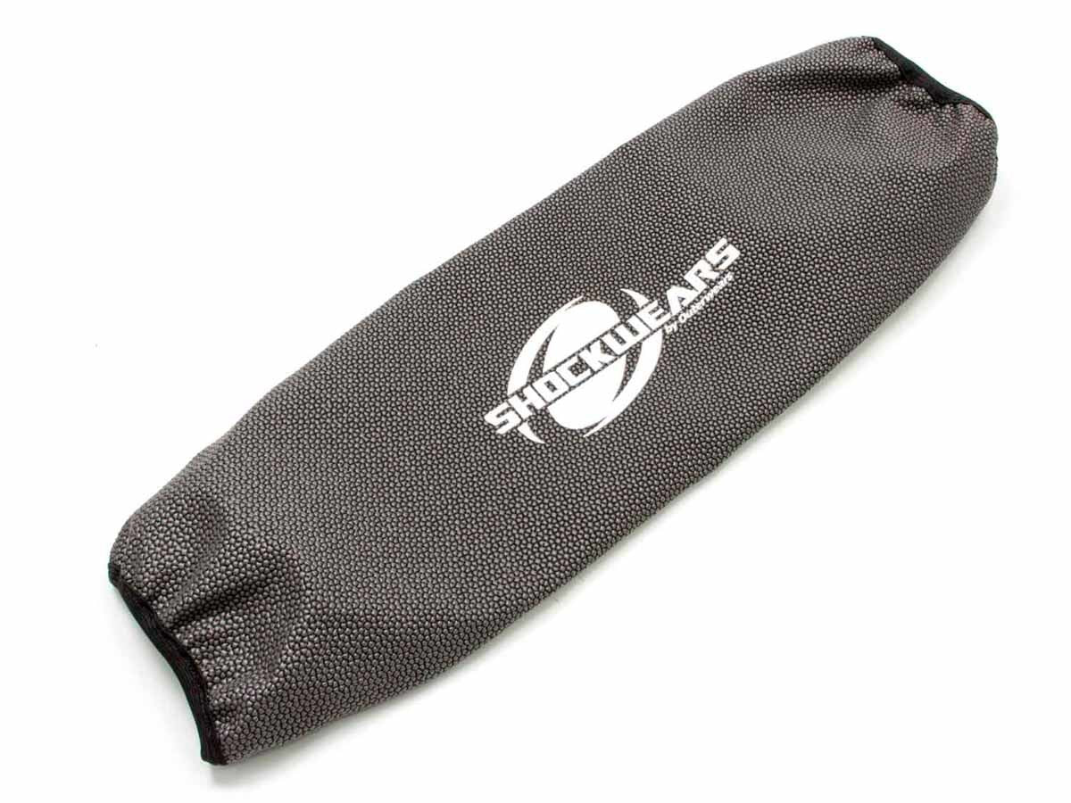 Shock Cover - Shockwears Armor - 17 in Long - 3.000 in OD - Elastic Ends - Hook and Loop Closure - Polyester - Black - Each