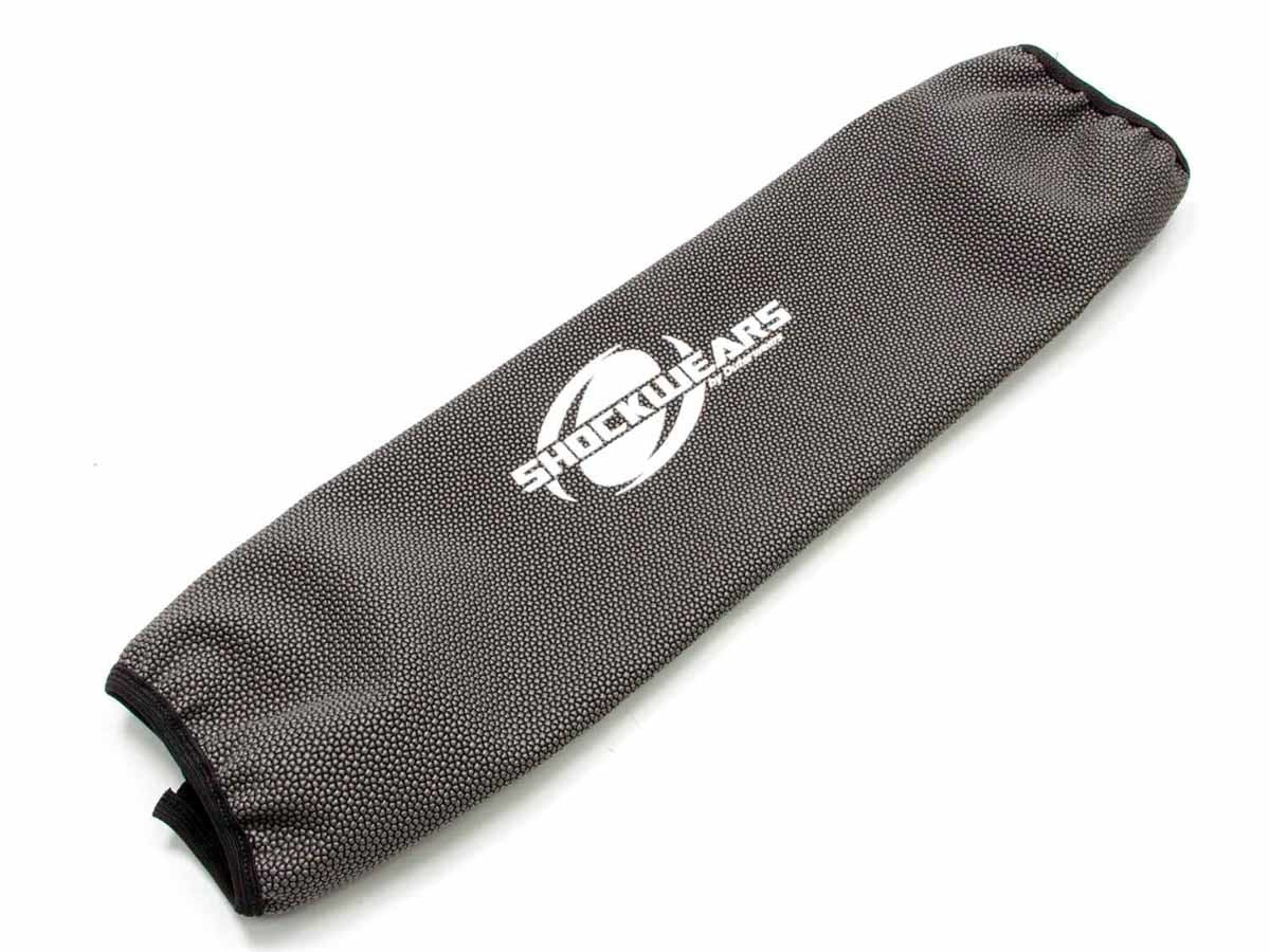 Shock Cover - Shockwears Armor - 19 in Long - 3.000 in OD - Elastic Ends - Hook and Loop Closure - Polyester - Black - Each
