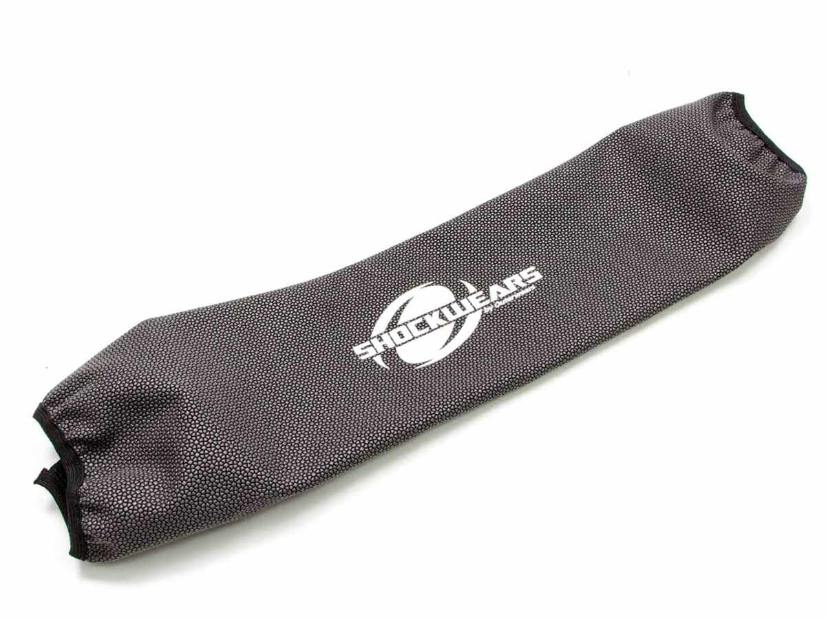 Shock Cover - Shockwears Armor - 21 in Long - 3.000 in OD - Elastic Ends - Hook and Loop Closure - Polyester - Black - Each