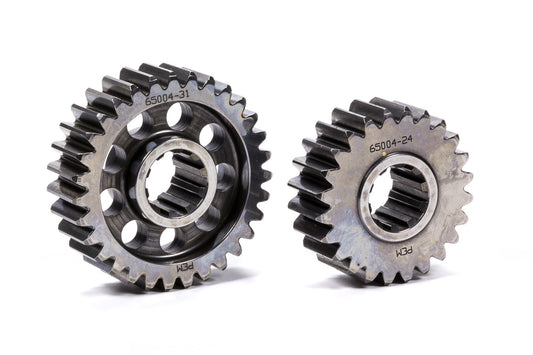 Quick Change Gear Set - Premium - Set 4 - 10 Spline - 4.11 Ratios 5.31 / 3.18 - 4.86 Ratios 6.27 / 3.76 - Steel - Each