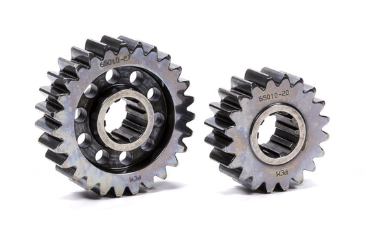 Quick Change Gear Set - Premium - Set 10 - 10 Spline - 4.11 Ratio 5.56 / 3.04 - 4.86 Ratio 6.57 / 3.59 - Steel - Each