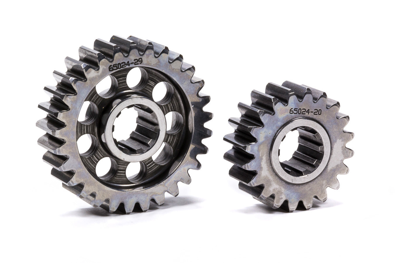 Quick Change Gear Set - Premium - Set 24 - 10 Spline - 4.11 Ratio 5.96 / 2.83 - 4.86 Ratio 7.04 / 3.35 - Steel - Each