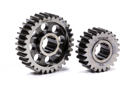 Quick Change Gear Set - Premium - Set 32A - 10 Spline - 4.11 Ratio 5.90 / 2.86 - 4.86 Ratio 6.97 / 3.39 - Steel - Each