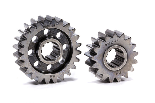 Quick Change Gear Set - Premium - Set 35 - 10 Spline - 4.11 Ratio 5.80 / 2.91 - 4.86 Ratio 6.86 / 3.44 - Steel - Each