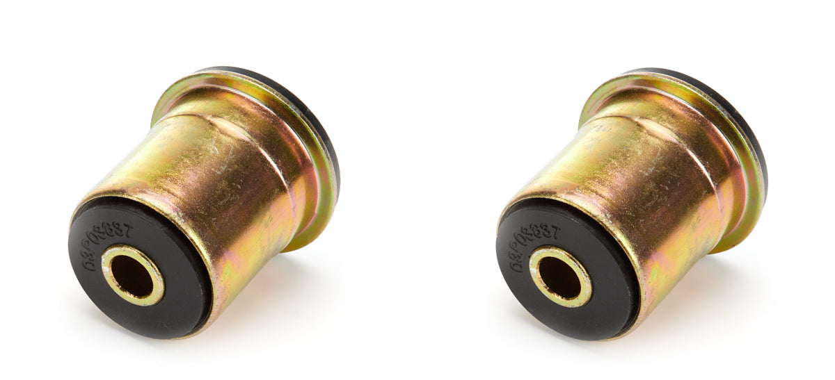 Differential Housing Mount Bushing - Rubber - Black - Steel - Cadmium Plated - Ford 9 in - Pair