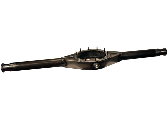 Rear Axle Housing - Ford 9 in Floater - 58 in Wide - Centered - 2.5 in of Snouts - Steel - Natural - Each