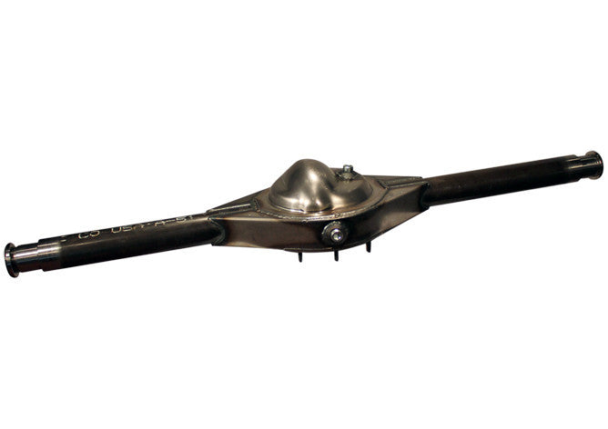 Rear Axle Housing - Ford 9 in Floater - 62 in Wide - Centered - 2.5 in GN Hubs - Steel - Natural - Each