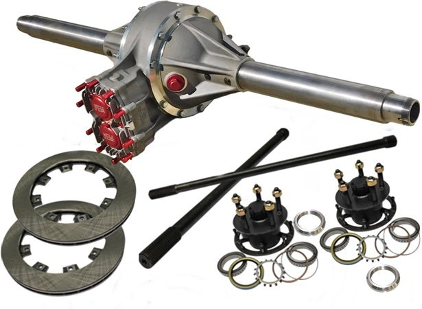 Rear Axle Assembly - Centered Pinion - 10 in Ring Gear - 4.86 Ratio Standard - Hubs / Rotors - 60 in Wide - Kit