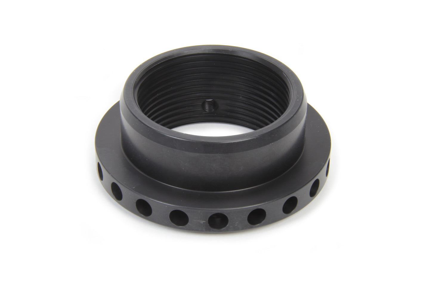 Coil-Over Adjuster Nut - 2-1/2 in ID Springs - Aluminum - Black Anodized - Penske Coil-Over Shocks - Each