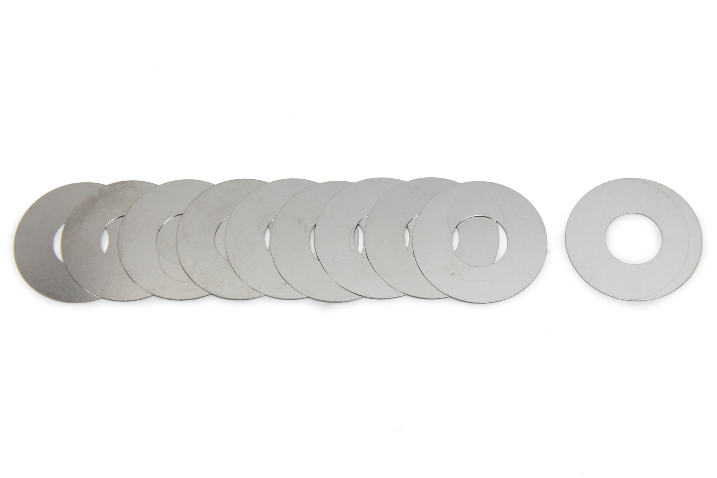 Shock Valve - Disc - 1.200 x 0.012 in - Steel - Penske Shocks - Set of 10