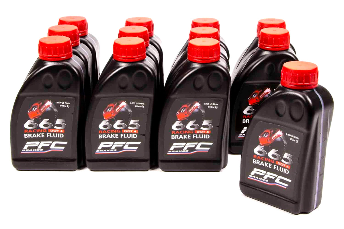 Brake Fluid - RH665 - DOT 4 - Synthetic - 500 ml - Set of 12