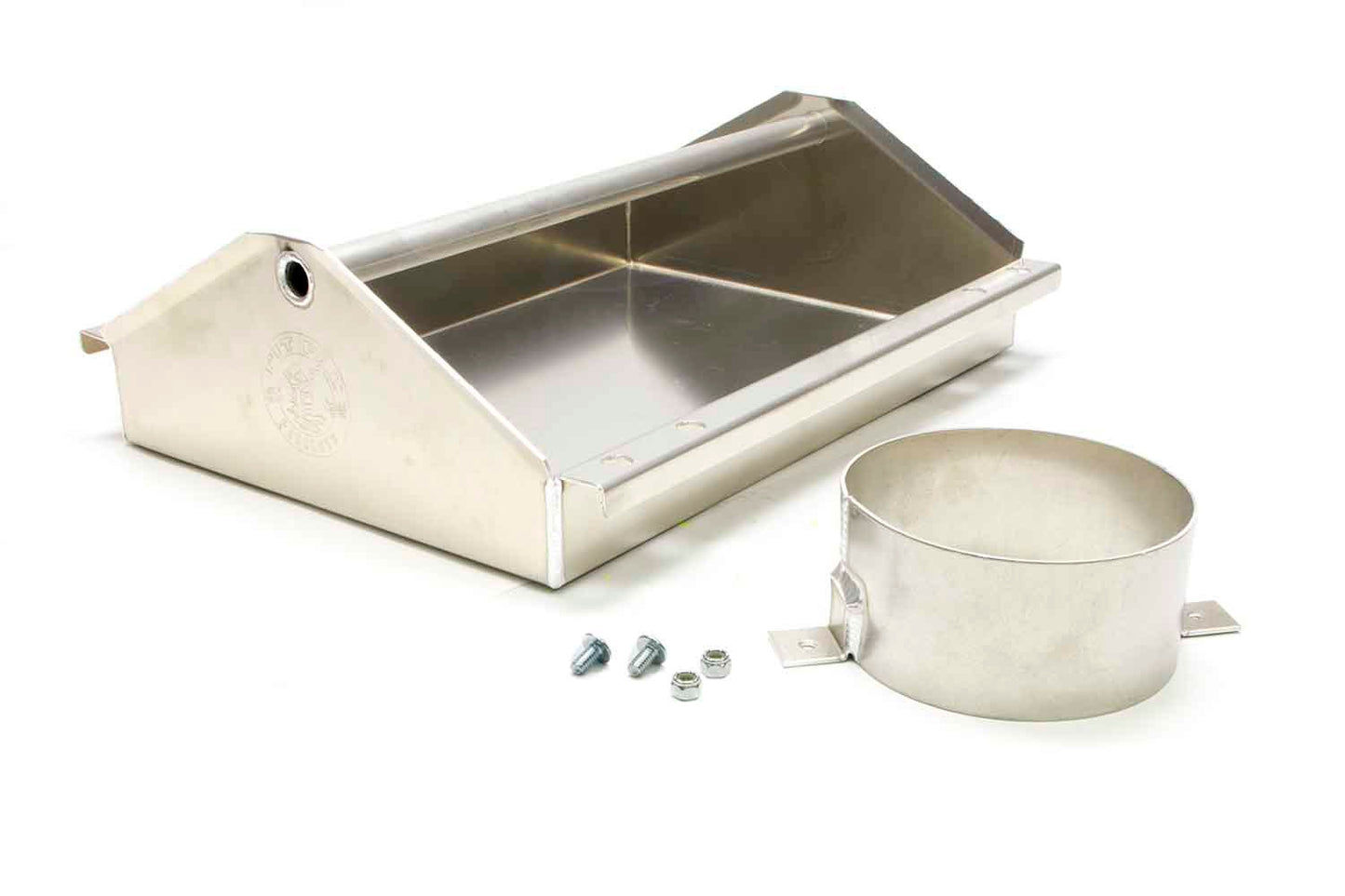 Tool Tray - Carburetor - Junior - 16.5 x 13.25 x 5 in Tall - Aluminum - Natural - 5-1/8 in Diameter Flange - Each