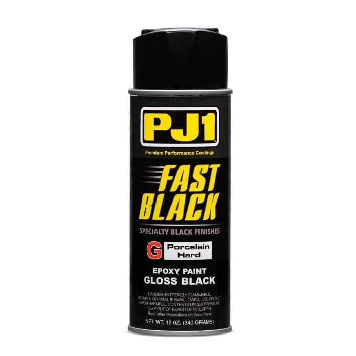 Paint - Fast Black - Engine - High Temperature - Epoxy - Gloss Black - 11 oz Aerosol - Each