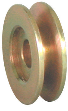 Alternator Pulley - V-Belt - 1 Groove - 2.375 in Diameter - Steel - Zinc Oxide - Powermaster Alternators - Each