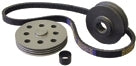 Pulley Kit - Serpentine - Aluminum - Water Pump Driven - Kit