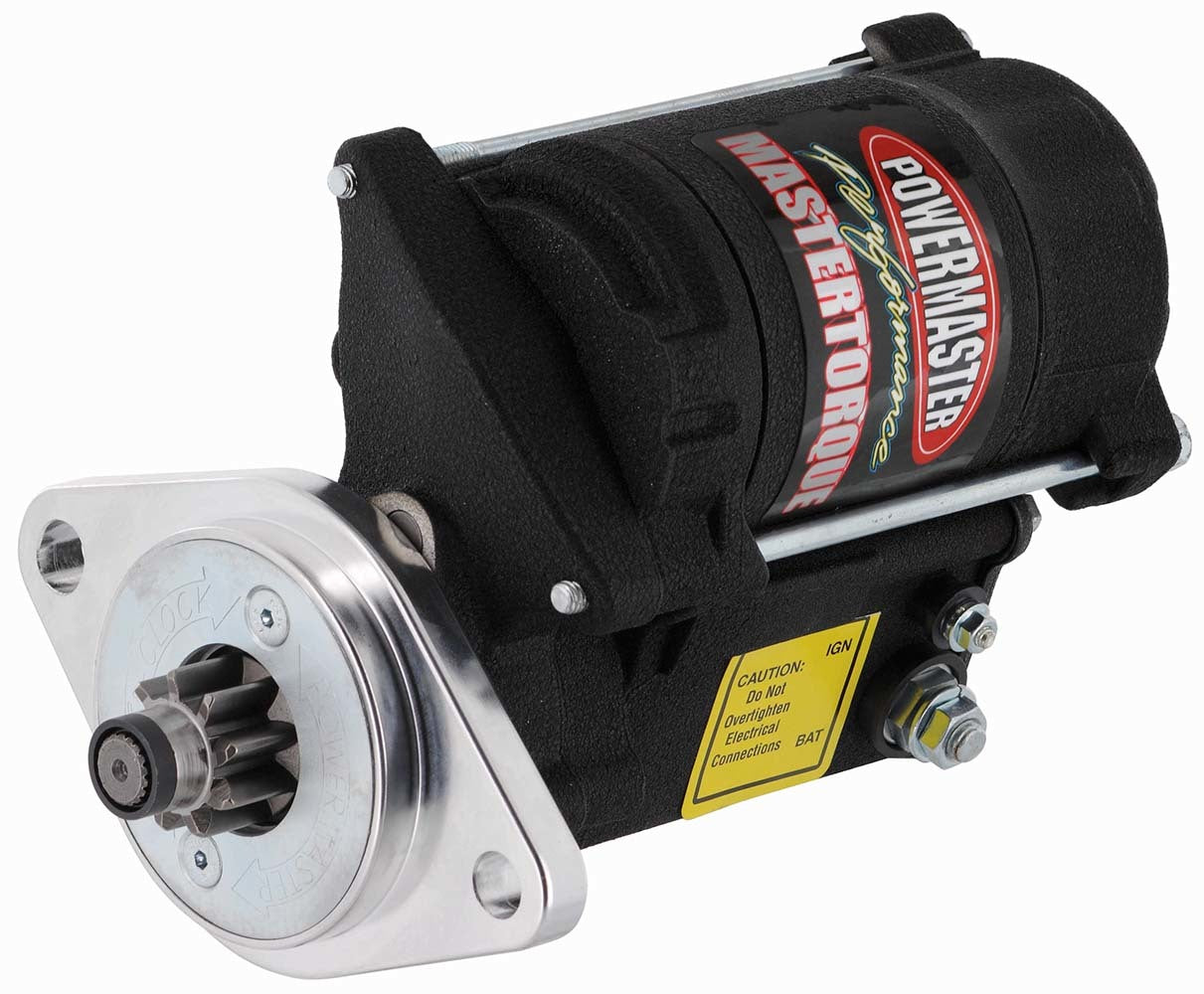 Starter - Master Torque - 3.25:1 Gear Reduction - Black - Bert / Brinn Transmissions - Each