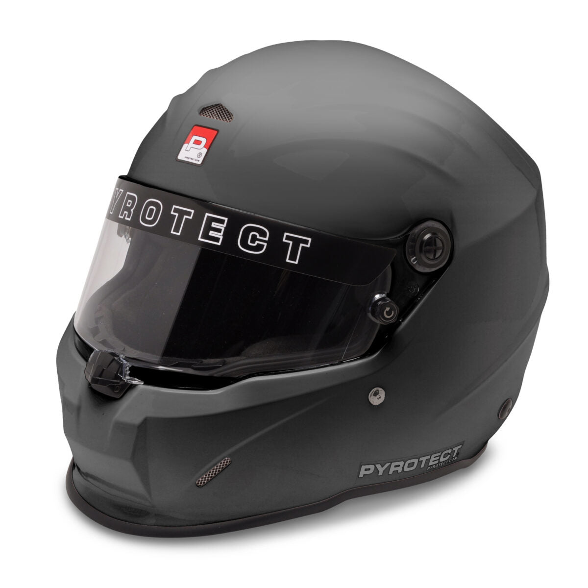 Pyrotect Pro Sport Duckbill, Flat Black, Large