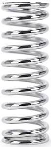 Coil Spring - Coil-Over - 2.5 in ID - 10 in Length - 275 lb/in Spring Rate - Steel - Chrome - Each