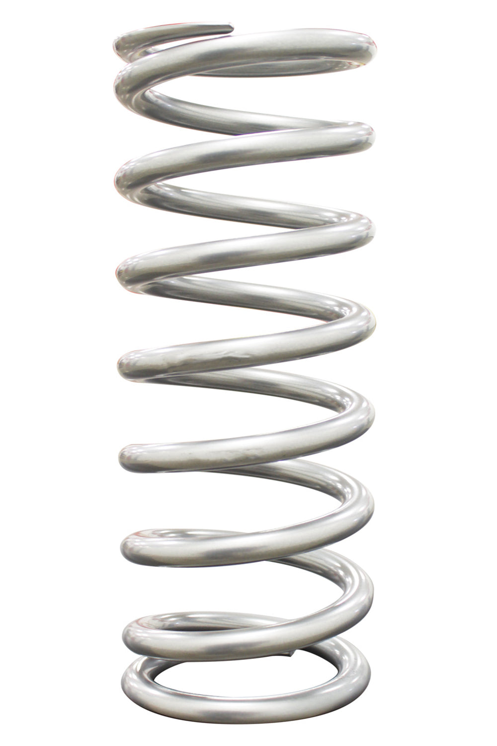 Coil Spring - High Travel - Coil-Over - 2.5 in ID - 10 in Length - 375 lb/in Spring Rate - Steel - Silver Powder Coat - Each