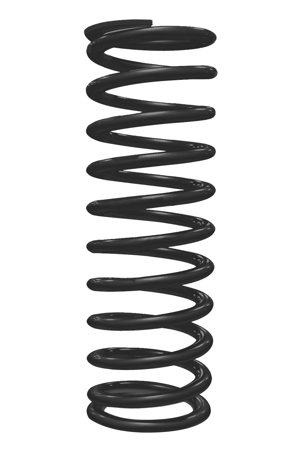 Coil Spring - Coil-Over - 2.5 in ID - 14 in Length - 175 lb/in Spring Rate - Steel - Black Powder Coat - Each