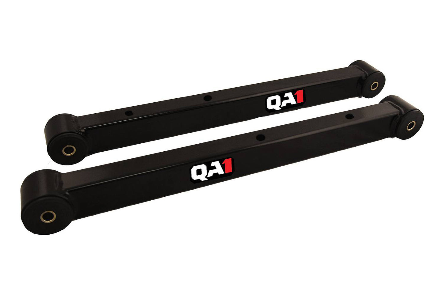 Trailing Arm - Rear - Lower - Tubular - Greasable - Polyurethane Bushings - Steel - Black Powder Coat - GM B-Body 1978-96 - Pair