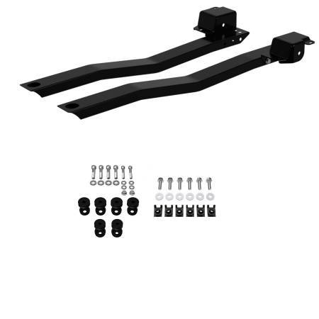 Subframe Connectors - Bolt-On - Steel - Black Powder Coat - GM F-Body 1967-69 - Pair