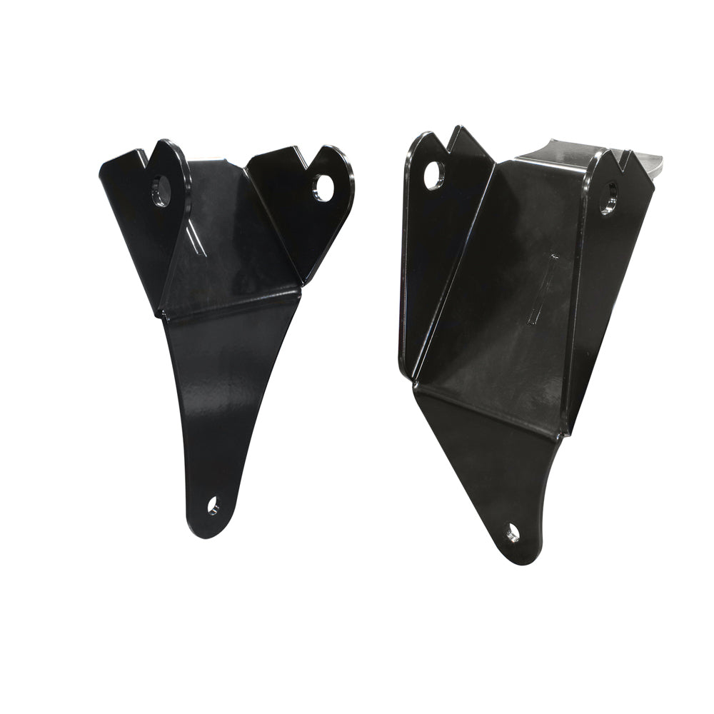 Motor Mount - Bolt-On - Steel - Black Powder Coat - QA1 K-Member - GM LS-Series - Kit