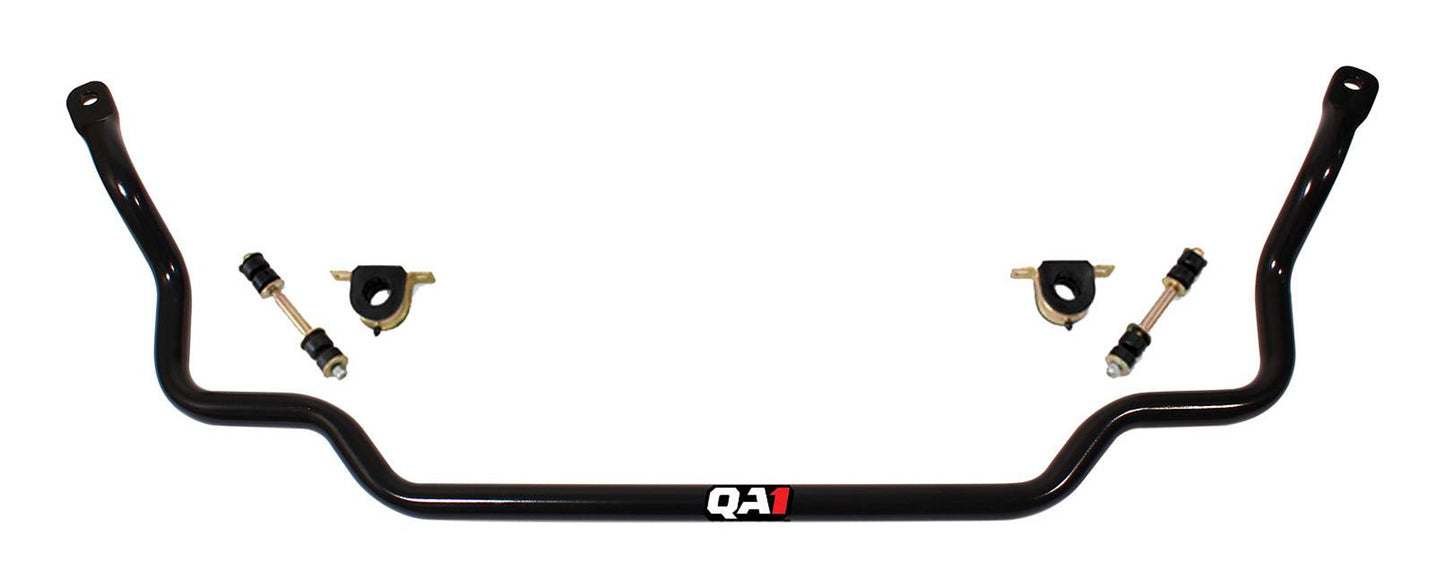 Sway Bar - Hollow Core - Front - 1.25 in Diameter - Mounting Hardware Included - Steel - Black Powder Coat - GM A-Body / G-Body 1964-72 - Kit