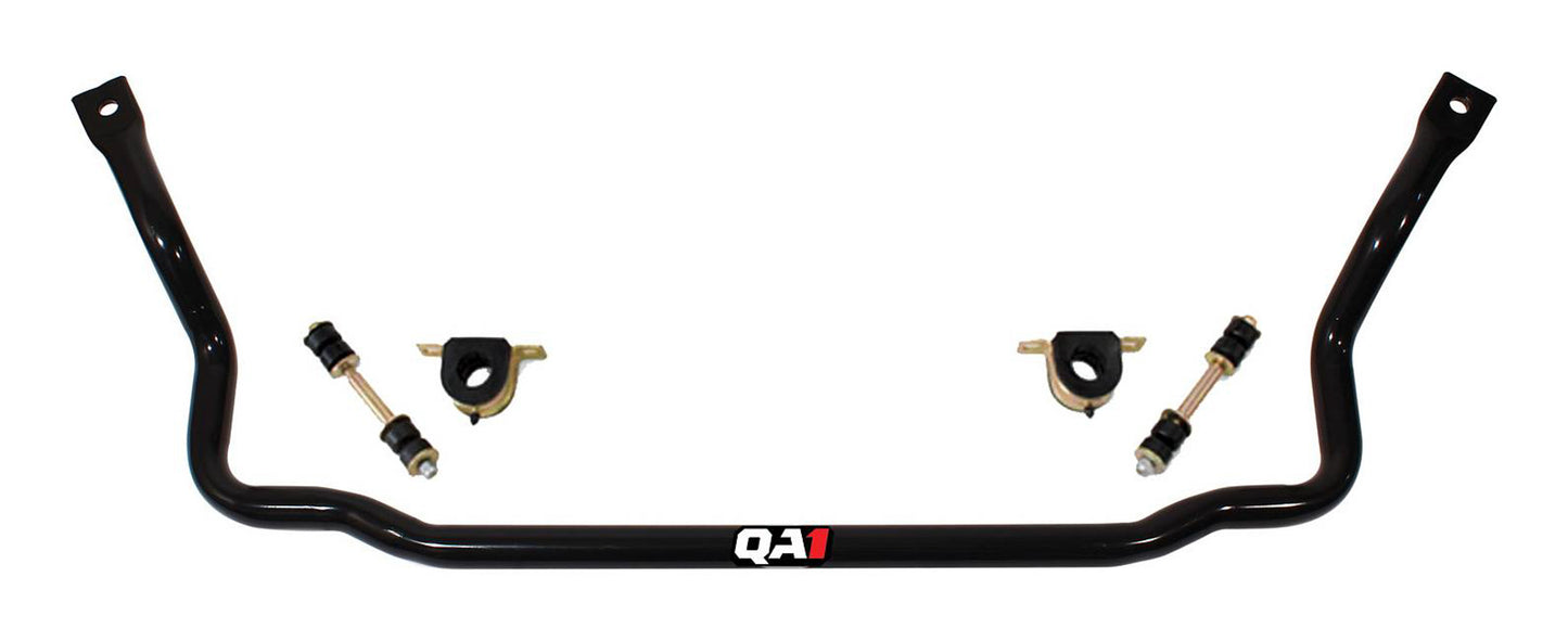 Sway Bar - Front - 1.375 in Diameter - Steel - Black Powder Coat - GM A-Body / G-Body 1978-88 - Each