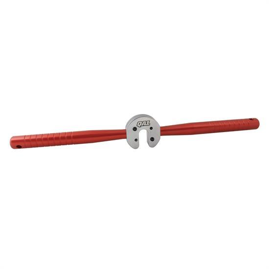 Shock Wrench - Closure Nut - Two Handle - Aluminum - Red Anodized - QA1 50 / 60 / 62 / 70 / 82 Series Shocks - Each