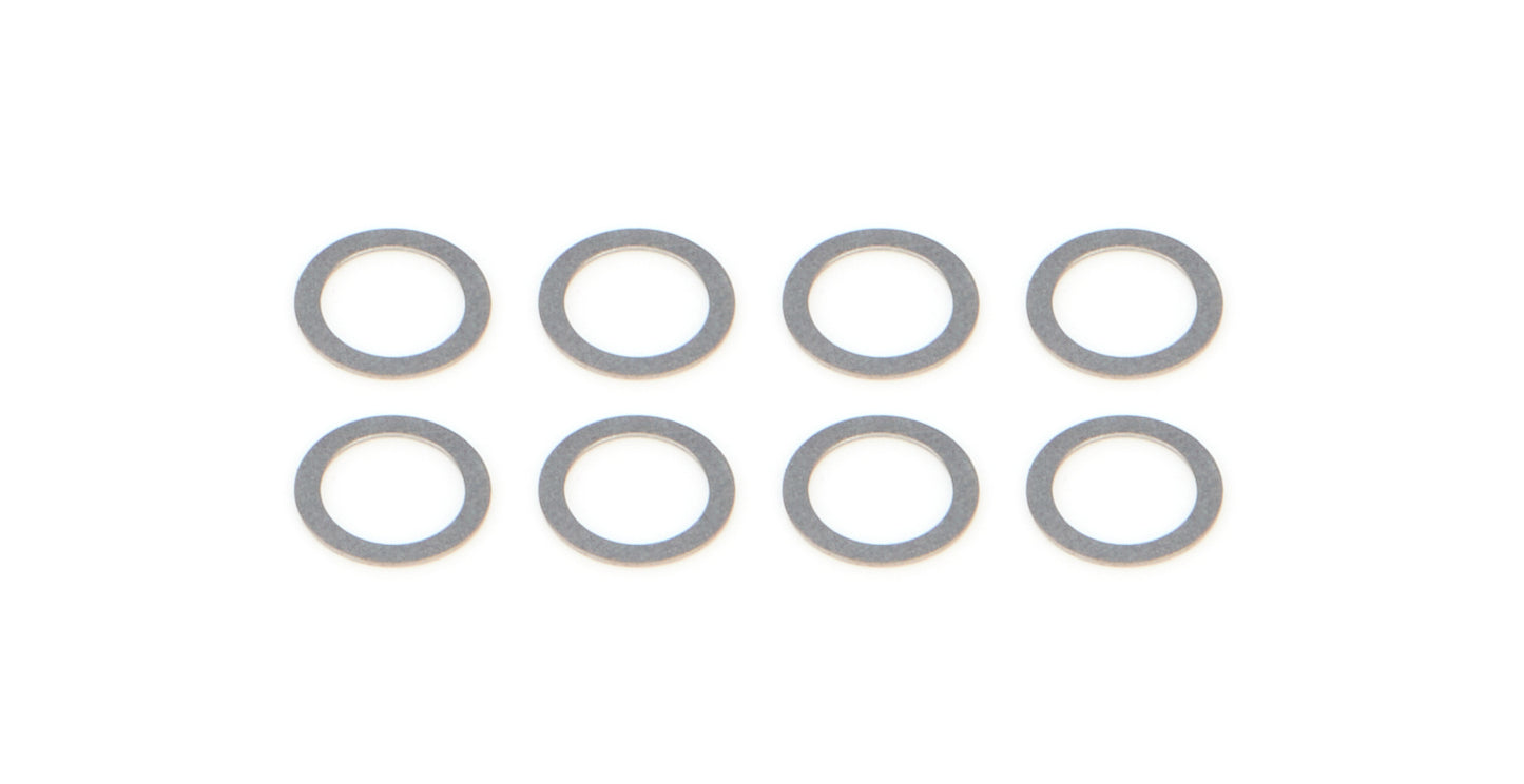 Shock Valve - Disc - 0.542 in OD - 0.015 in Thickness - Steel - Natural - Set of 8