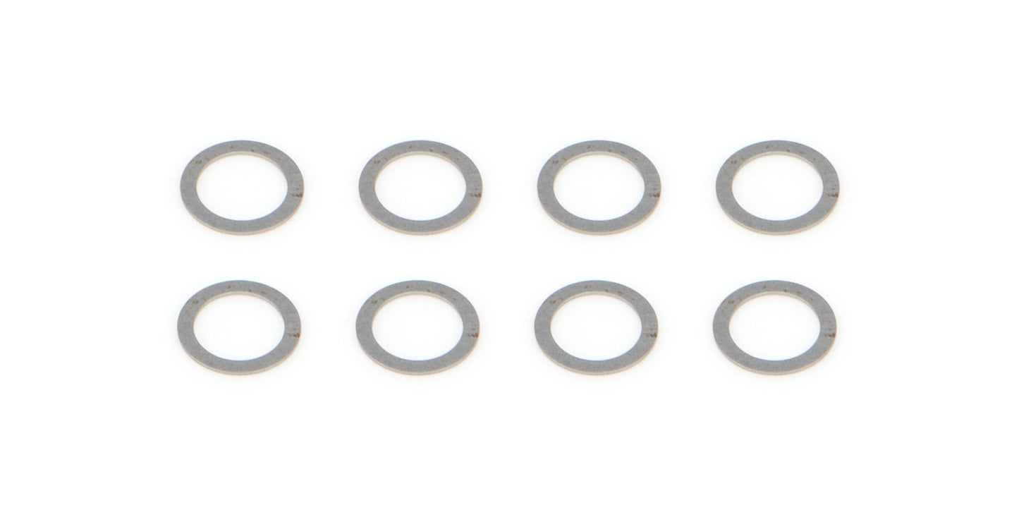 Shock Valve - Disc - 0.542 in OD - 0.020 in Thickness - Steel - Natural - Set of 8