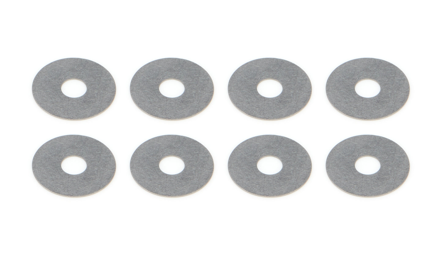 Shock Valve - Disc - 1.300 in OD - 0.020 in Thickness - Steel - Natural - Set of 8